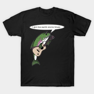 Guitar fish singing the blues T-Shirt